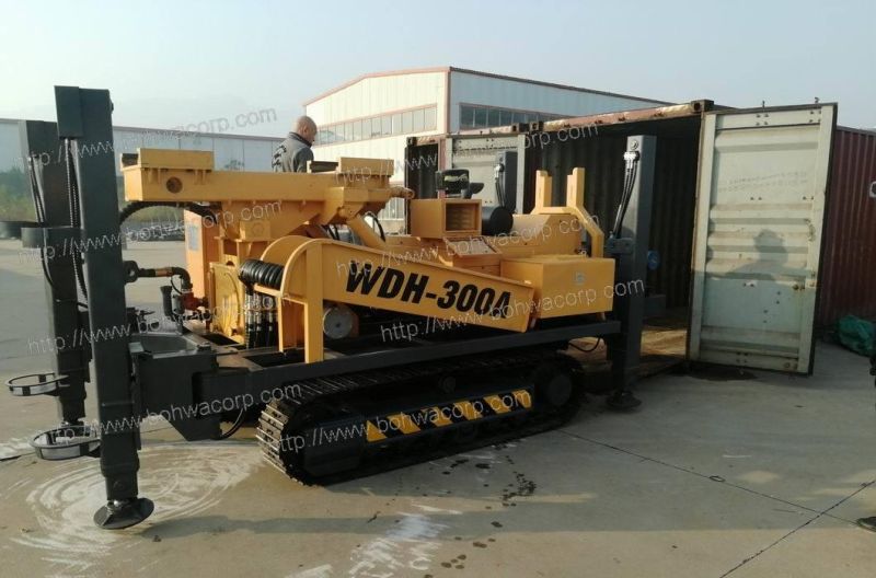 Wdh-300 Hydraulic DTH RC Water Well Drilling Rig