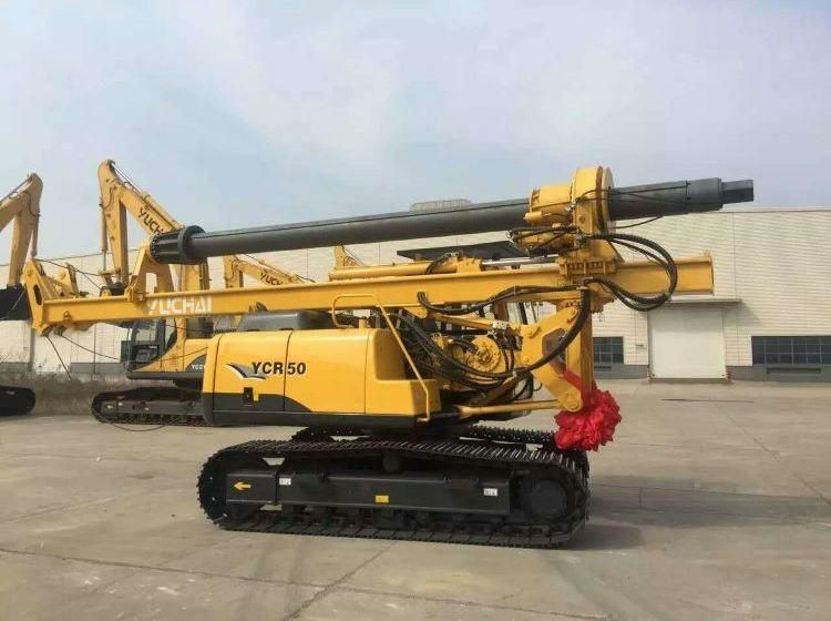 Yuchai Crawler Mounted Rotary Drilling Mini Portable Drilling Rig Ycr50