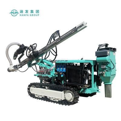 Hf115y 40m DTH Drilling Rig Low Air Pressure Impactor Mine Rock Drill