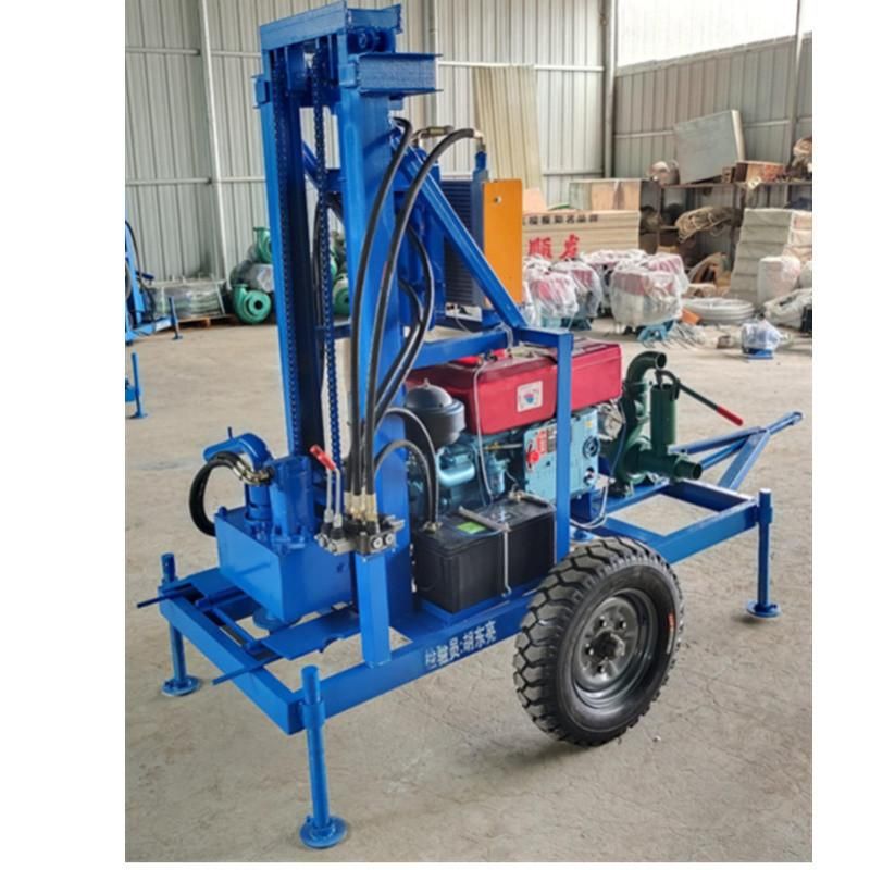 Factory Supply Small Bore Well Deep Hole Rock Drilling Machine