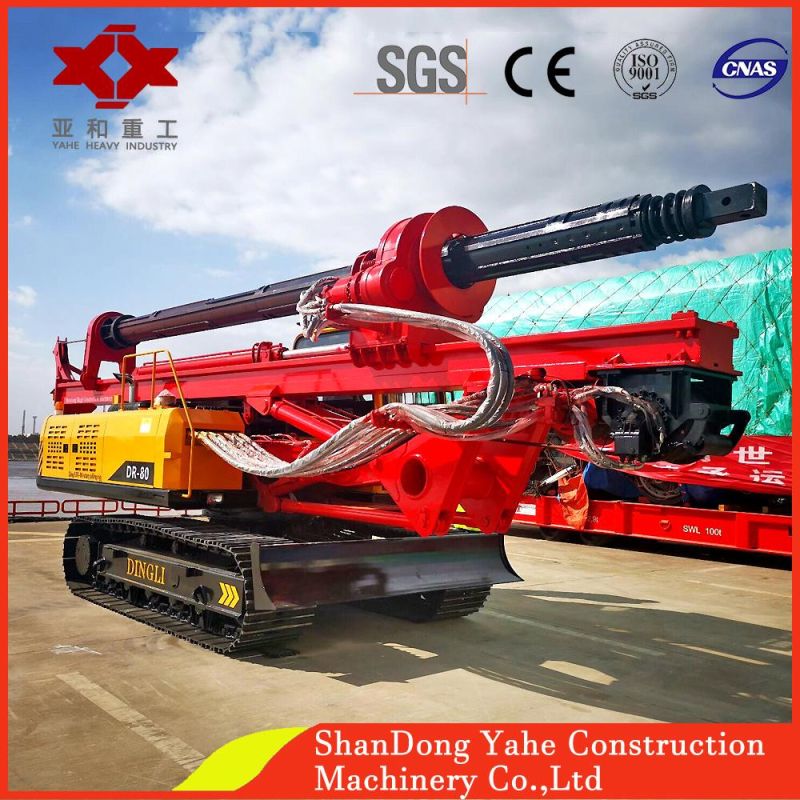 Small Hydraulic Diesel Engine Rotary Drilling Rig for Building Foundation Construction