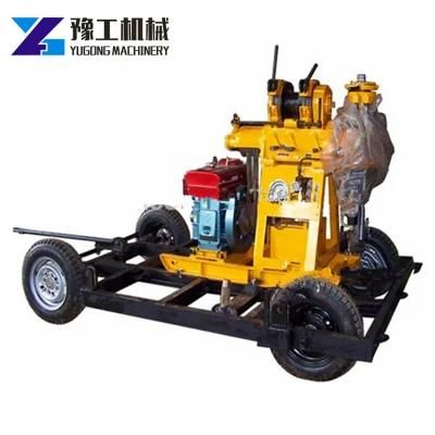 Mini Portable Mining Hydraulic Used Water Well Borehole Core Drilling Rig Machine