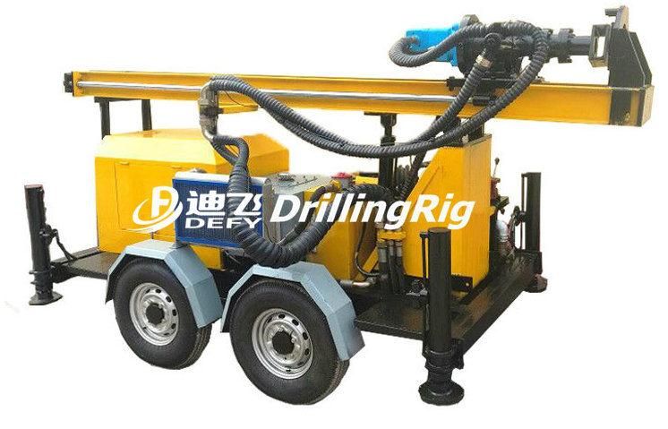Dfq-150W Water Well Drilling Rig for Hard Rocks