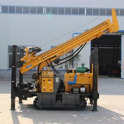 New Diesel Crawler Water Truck Portable Machine Bore Tube Well Drilling Rig