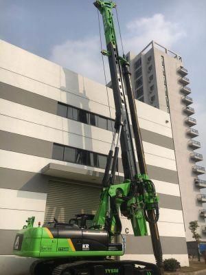 Tysim Drilling 20m Depth Foundation Pile Machine Kr220 Excavator Mini Piling Rig