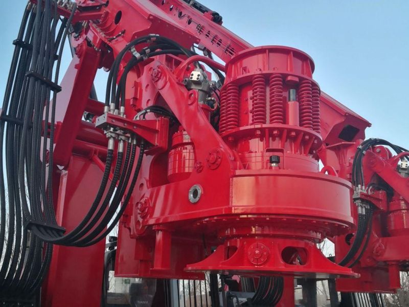 China Drilling Machines Diameter 2.5m Depth 106m Rotary Drill Rig Sr400r-W10