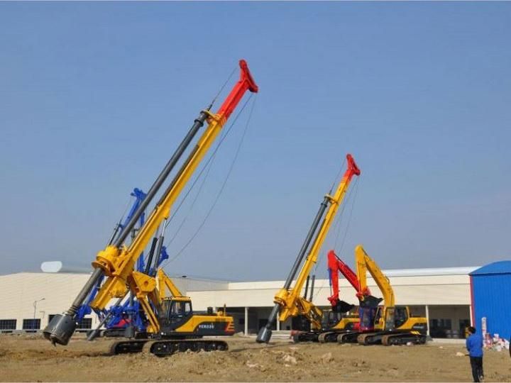 High Quality Diesel Mining Rotary Drilling Rig Ycr120 with Tools