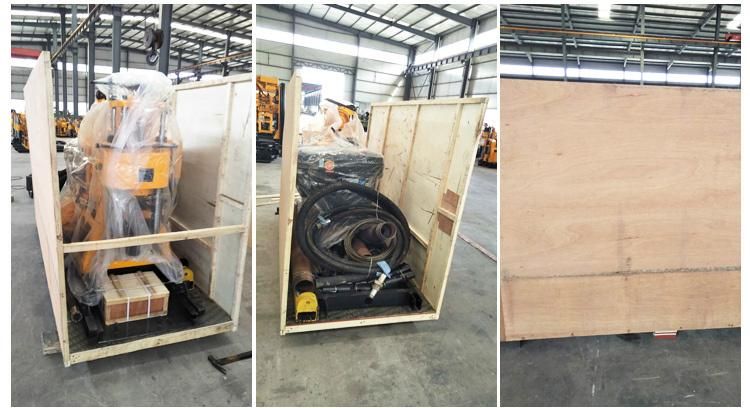 Portable Drill Drilling Depth 160m Hydraulic Drilling Rig Suitable for Drilling Water Well