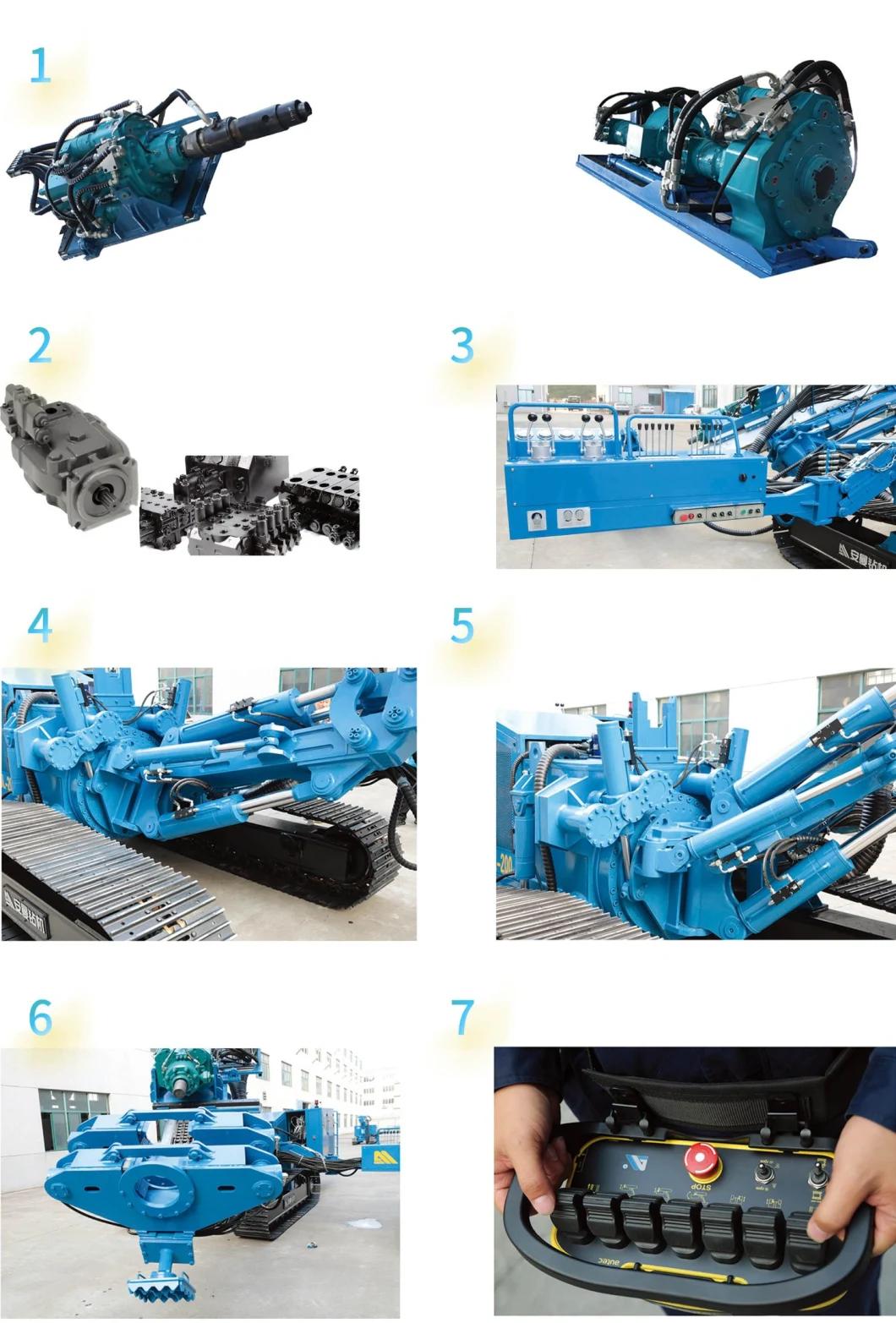 Full Hydraulic Soil Drilling China Geotechnical Machine