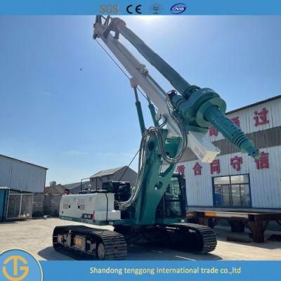 30m Crawler Drill Rig Hydraulic Engineering Pile Drilling Rig