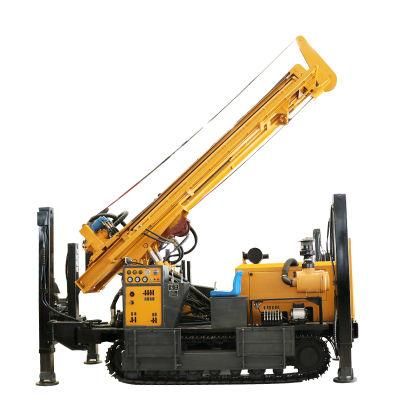 Steel Crawler Mounted 500m Portable Water Well Drilling Rig