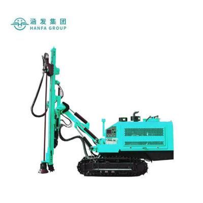Simple to Control 194kw DTH Hammer Drilling Rig for Mine Drilling with Compressor