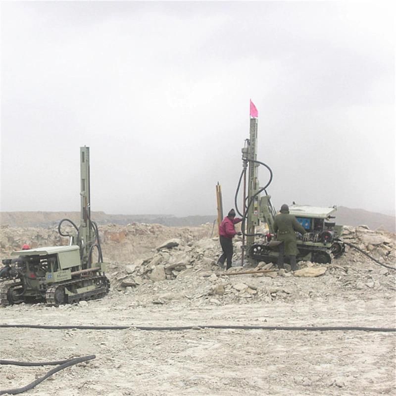 Hydraulic Portable DTH Quarry Drilling Rigs