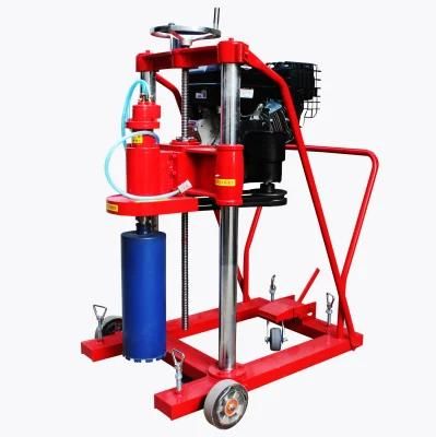 Gasoline Engine Coring Drilling Road Hole Sampling Drill Concrete Core Machine