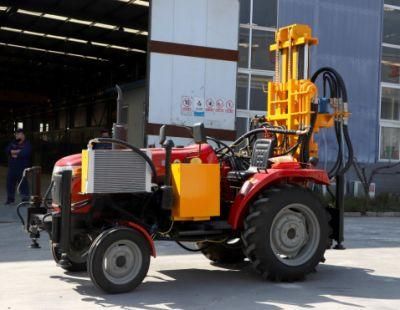 China Product/Manufacturer/Mounted Portable Tractor Pneumatic 200m Water Well Drilling Rig for Borehole Drill Machine