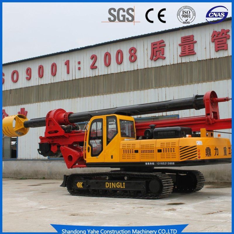 Small Hydraulic Crawler Rotary Drill/Pile Driver for Sale for Construction Machinery