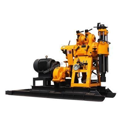 160m Hydraulic Exploration Water Well Drilling Machine / Diesel or Electric Power Drilling