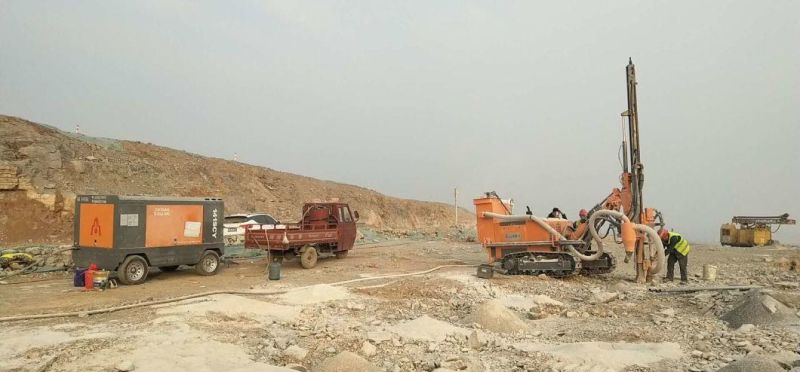 Zgyx-425 Mine Quarry 30m Depth DTH Drill Rig