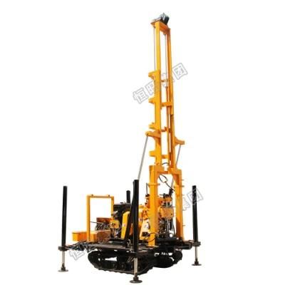 Mini Hw230 Track Mounted Crawler 200m Water Well Drilling Rig for Sale