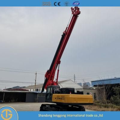 Dr-130 Borehole Drilling Machine Hydraulic Rotary Piling Equipment