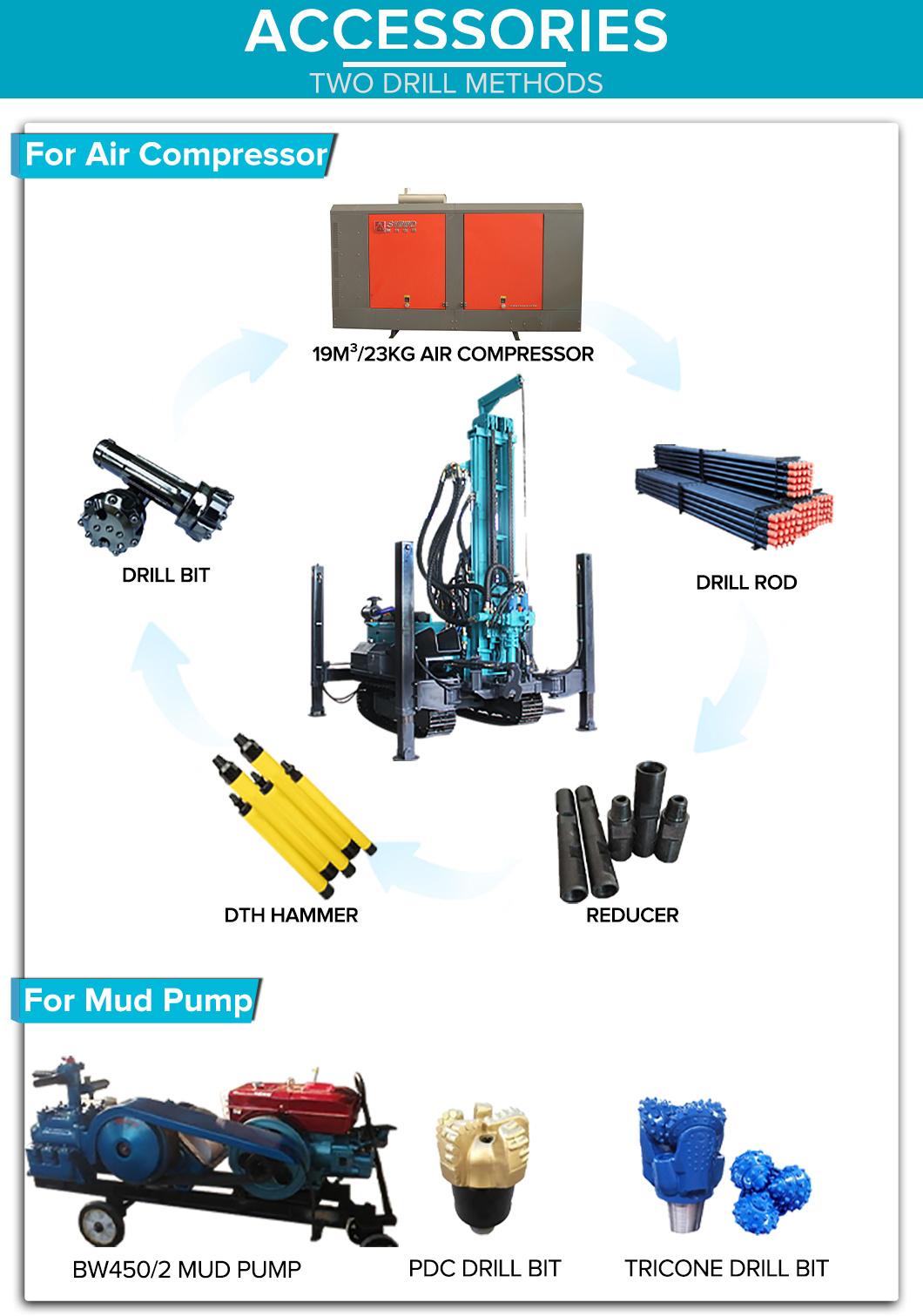 Best Selling Turntable Water Well Drilling Rig Factory Price