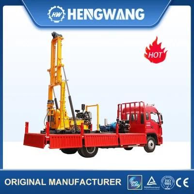 High Efficiency Drilling Depth 600m Hydraulic Drilling Rig Suitable for Geological Survey Exploration
