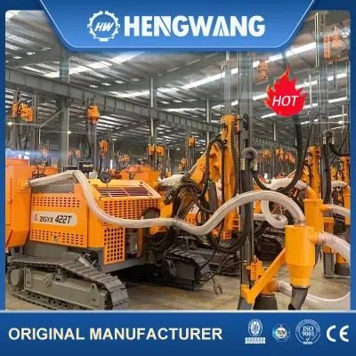 Quarries Limestone Mines Crawler Mounted DTH Pneumatic Drilling Rig 30m