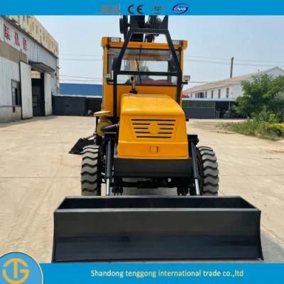 Diesel Engine Hydraulic Bored Tractor Portable Used Piling Machine Dl-180 Model Drilling Rig