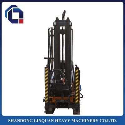 260m Diesel Portable Track Drill Mounted Water Well Drilling Rig Equipment