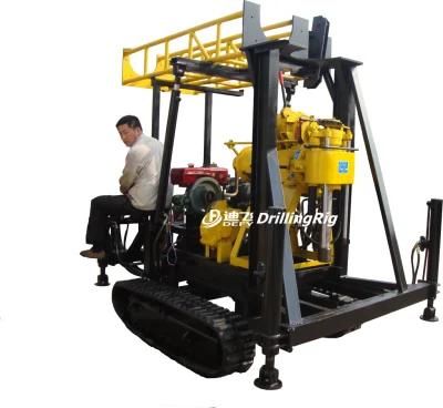 Mobile 400m Portable Hydraulic Water Well Drilling Rig