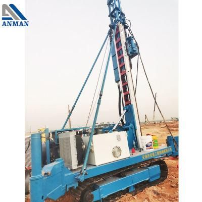 Detachable Mast Crawler Walking Drilling Rig High Efficiency