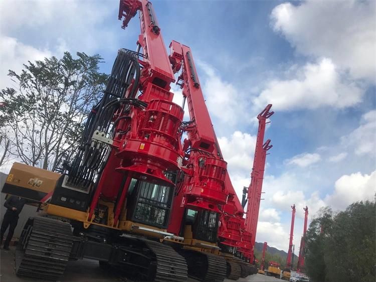 Piling Machine Pile Diameter 2.8m Pile Depth 106m Rotary Drilling Rig (SR405R-HK)