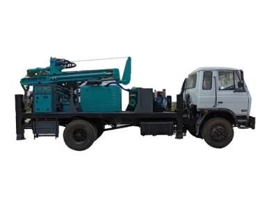 6X4 Pneumatic hydraulic type drilling truck water well drilling truck