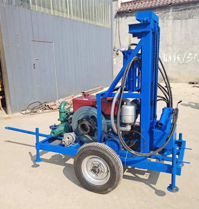 Factory Supply Small Bore Well Deep Hole Rock Drilling Machine