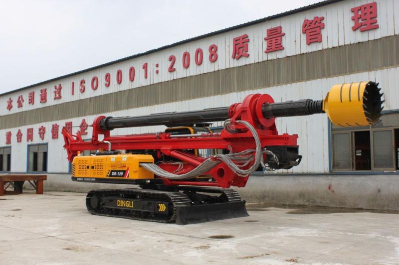 Crawler Hydraulic Water Well Rotary Drilling Machine