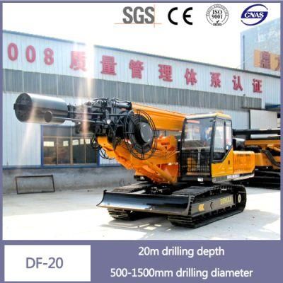 Rotary Drill Rig in Brill Bit High Quality Drilling Machine Df-20