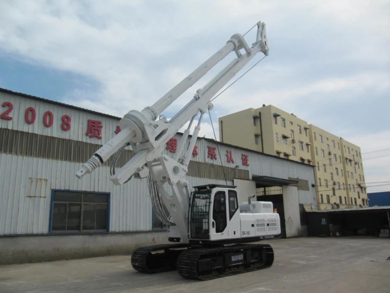 Hydraulic Rotary Bore Mini Piling Rig Driving Machine for 20m Depth