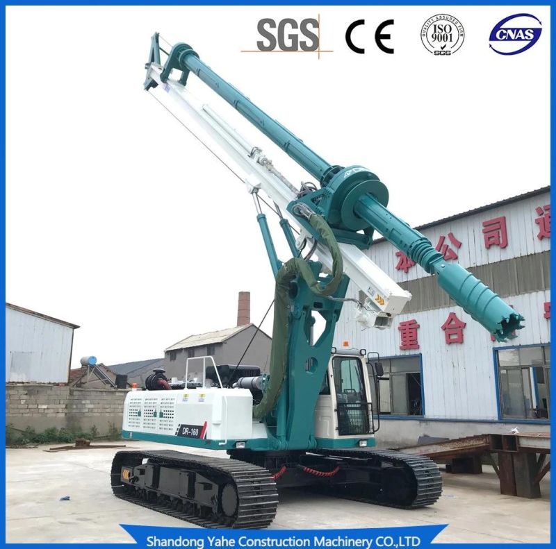 40m Hydraulic Diesel Engine Borehole Drill/Drilling Rig for Engineering Foundation Construction/Water Well/Building Pile/Mining Excavating Dr-160