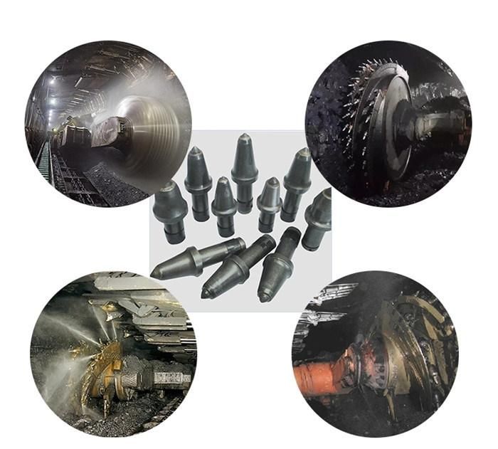 High Toughness Tunnel Boring Machine Parts Coal Cutter Picks Conical Bit Roadheader Crusher Pick Tools