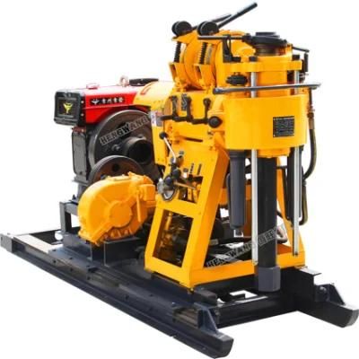 Hw230 200m Portable Mud Pump Water Well Drilling Machine