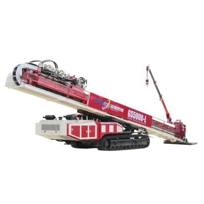 Large series GS5000-LS horizontal directional drilling machine with 5t crane