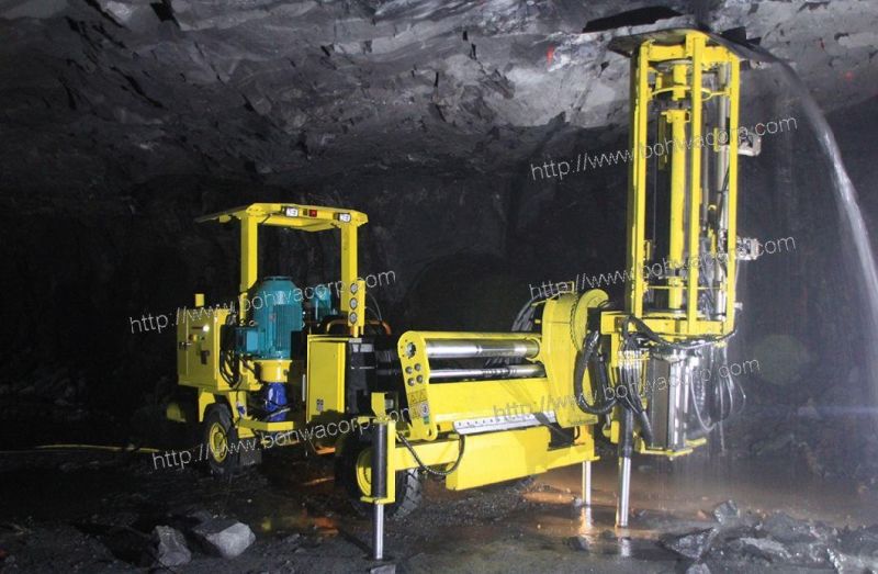 Hydraulic Single Boomer Drilling Jumbo for Mining and Hydro Blasting Borehole Drilling in Diameter 2.5m or Above