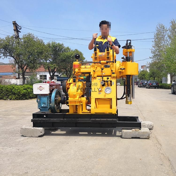 Water Drill Machine Diesel Rock Drill Bits Water Well Drilling Rig Borehole Drilling Machine 150m Hydraulic for Sale