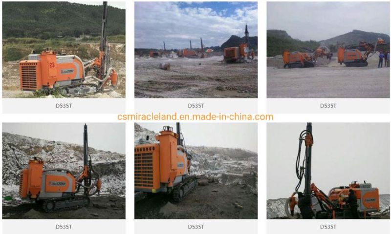 Zega D545 Crawler Type Integrated DTH Surface Drilling Rig