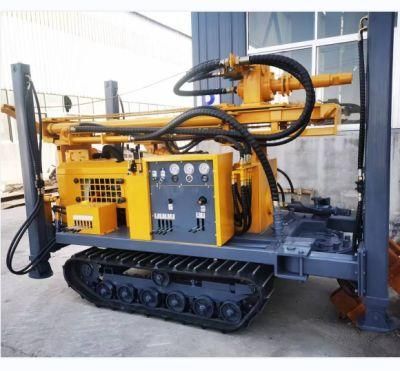 Crawler Portable Hydraulic 100m 150m Fully Hydraulic Water Well Drilling Rig