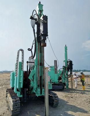 New Rotary Hf Well Rig 90-400mm Photovoltaic Pile Drilling Machine