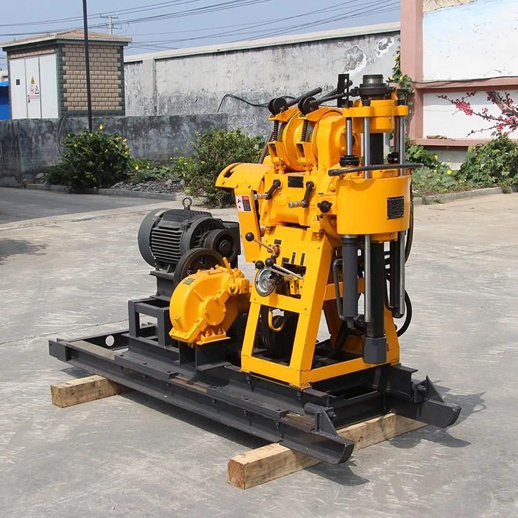 160m Diesel Drive Portable Water Drill Machine with 6.5m Height Tower