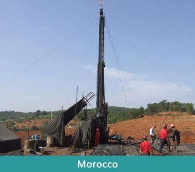 Hfdx-6 2000m/1600m/1300m/1000m Full Hydraulic Crawler Type Diamond Core Drilling Rig