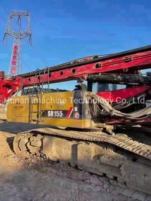 High Quality Earthmoving Equipment Used Piling Machinery Sr155 Rotary Drilling Rig in Stock for Sale