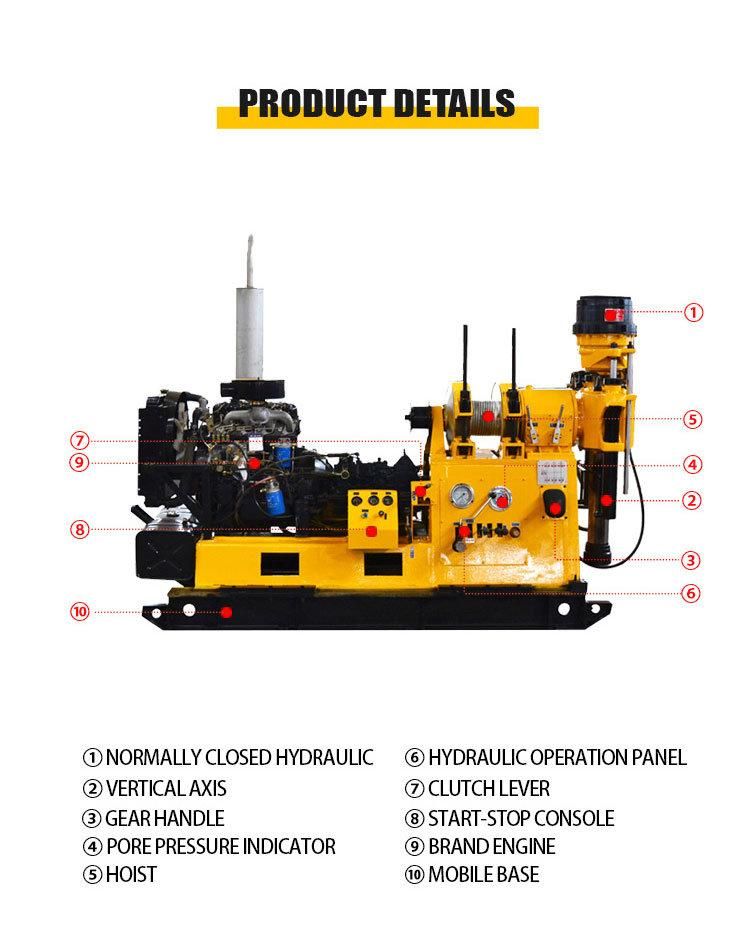 Portable Rock Drilling Machine Pole Drilling Machine